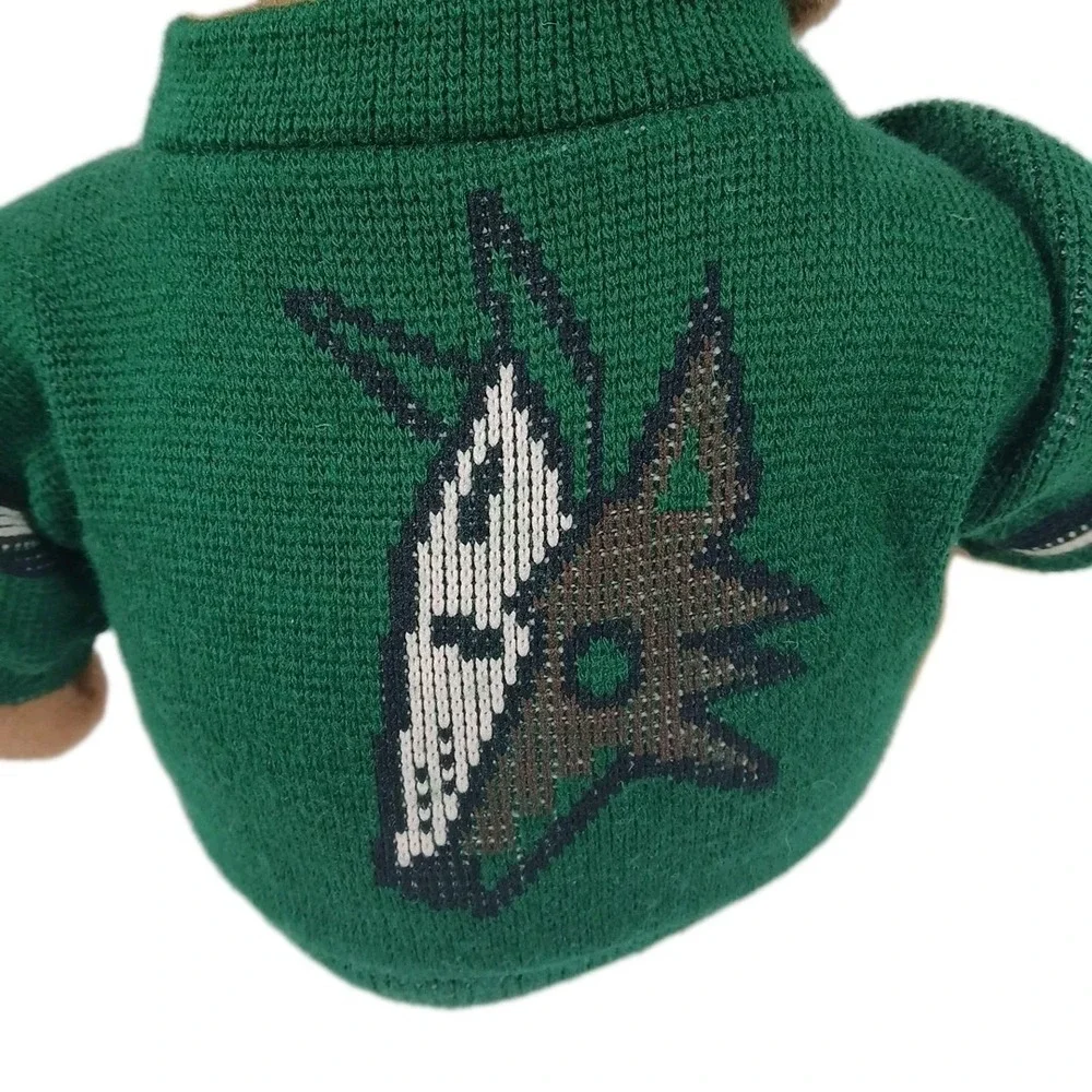 Roxbury Phoenix Coyotes Teddy Bear 16in Brown Kachina NHL Sports 1990s Vintage